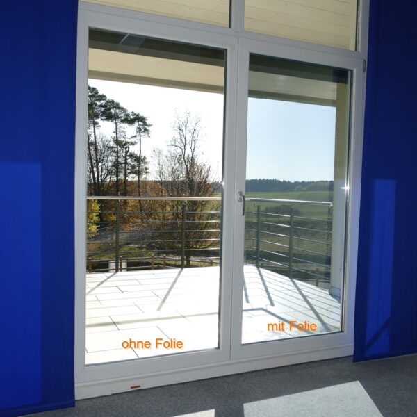 Sonnenschutzfolie S 30 Silber mittel außen