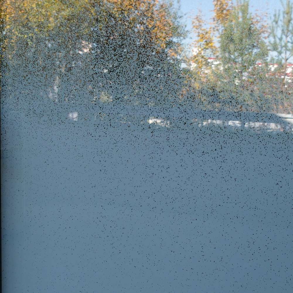 Glasdekorfolie weiss Aquaeffekt – Bild 2